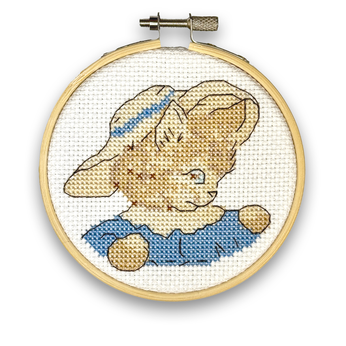 Beatrix Potter - Tom Kitten Mini Cross Stitch Kit