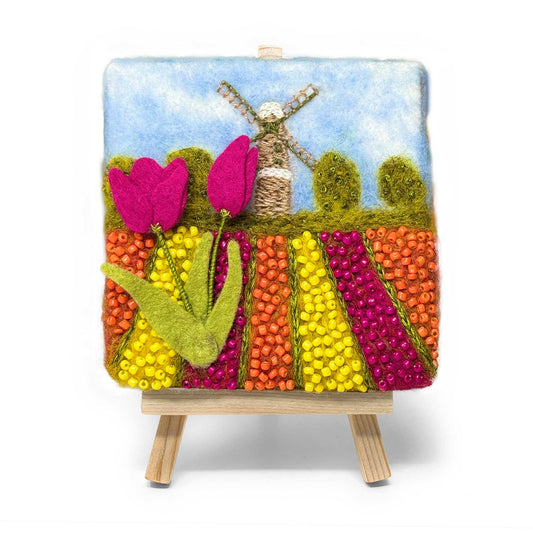 Mini Masterpiece: Tulip Time Needle Felting Kit