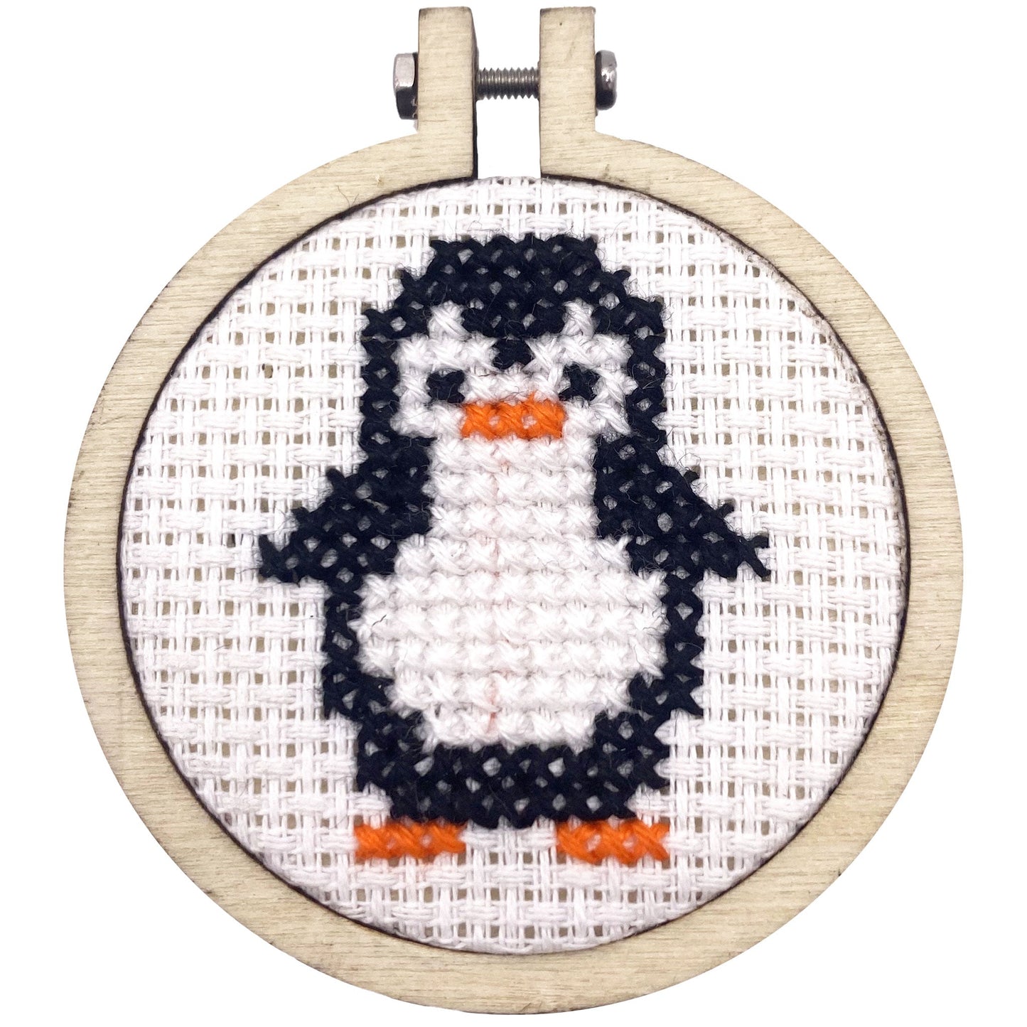 Waddle I Do Without You Mini Matchbox Cross Stitch Kit