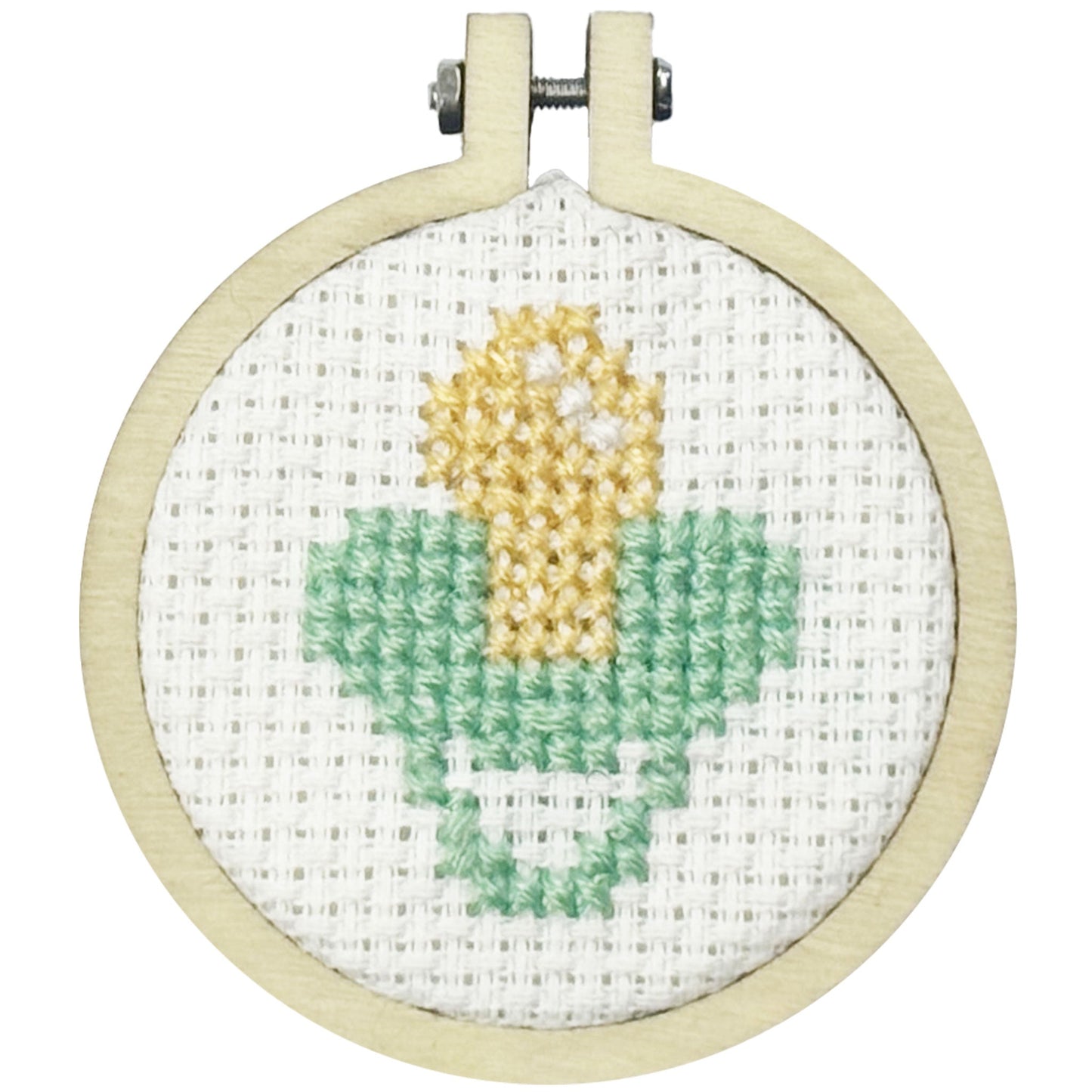 Welcome To The World! (Blue) Mini Matchbox Cross Stitch Kit