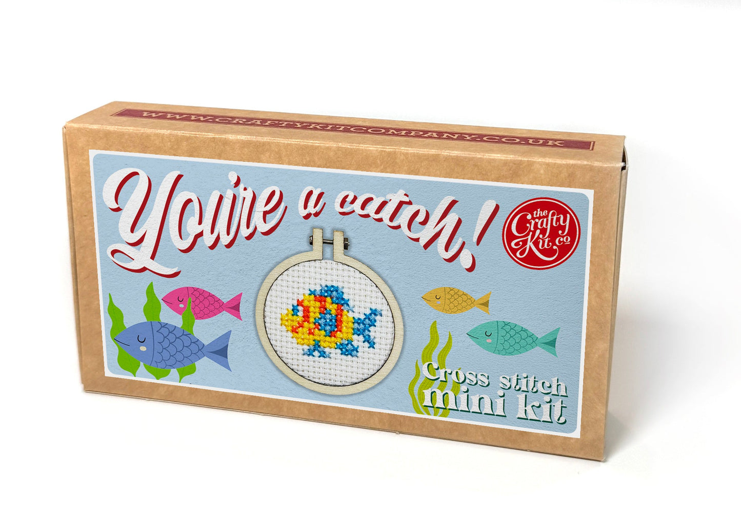 You're a Catch! Mini Matchbox Cross Stitch Kit