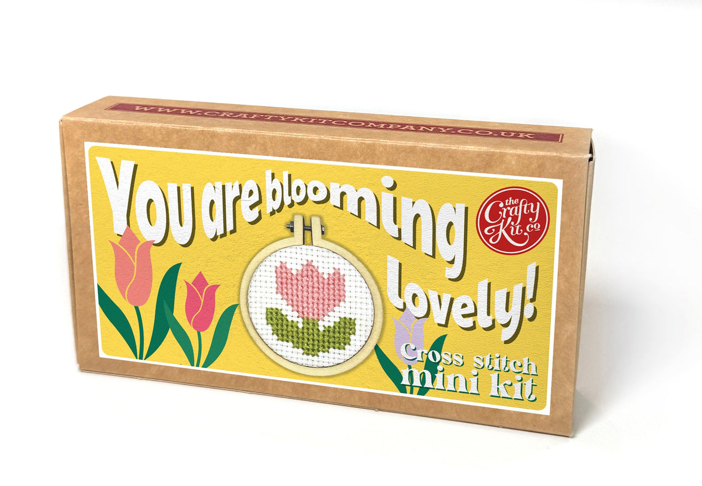 You're Blooming Lovely! Mini Matchbox Cross Stitch Kit
