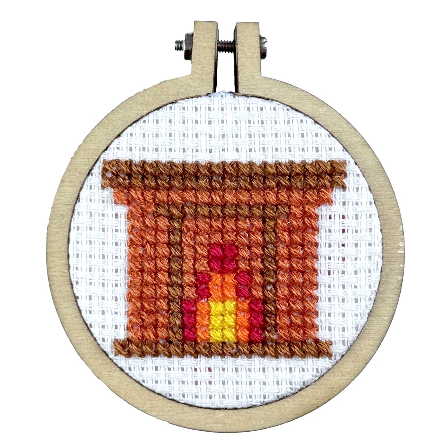 You're My Coal-Mate! Mini Matchbox Christmas Cross Stitch Kit
