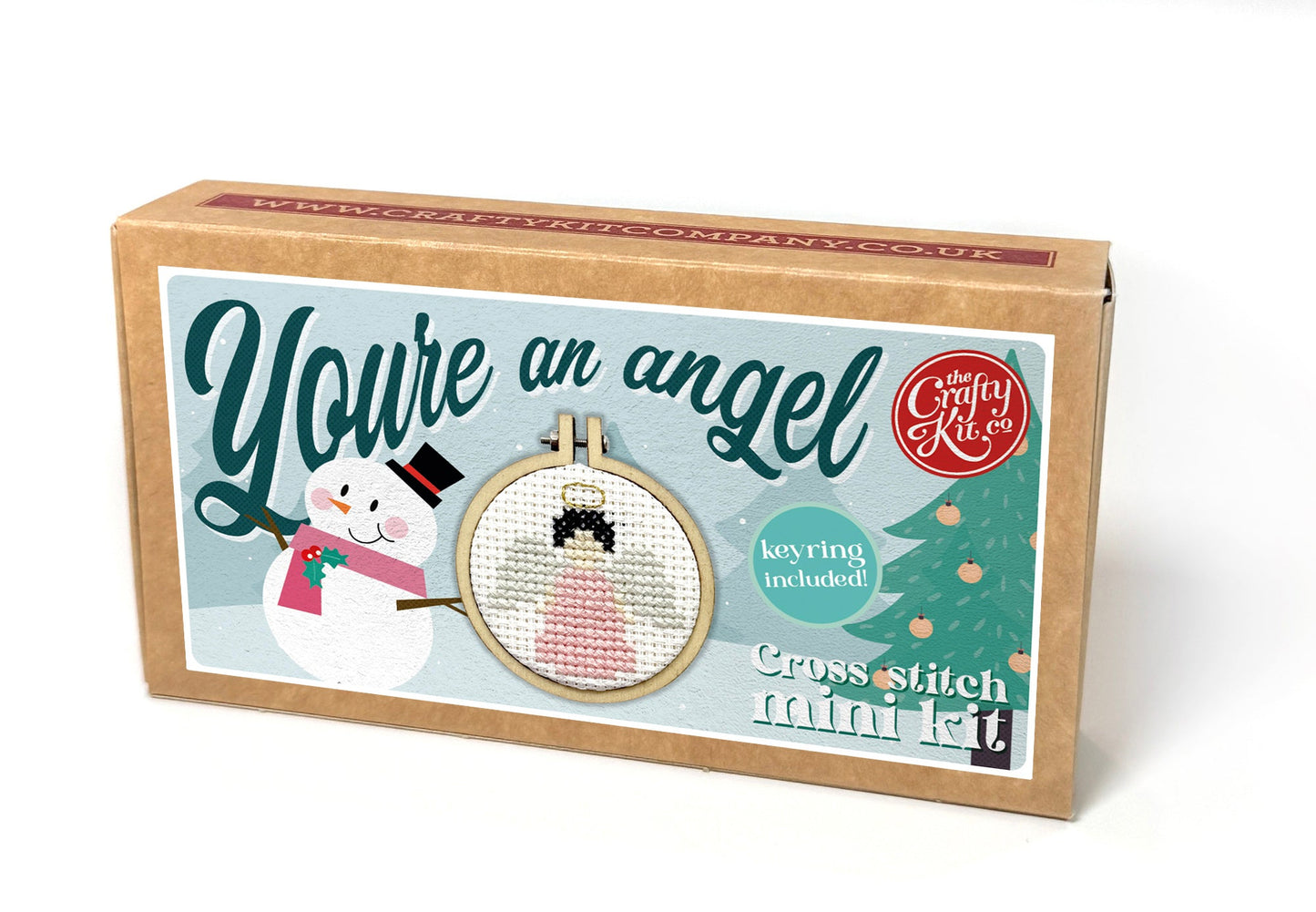 You're an Angel Mini Matchbox Christmas Cross Stitch Kit