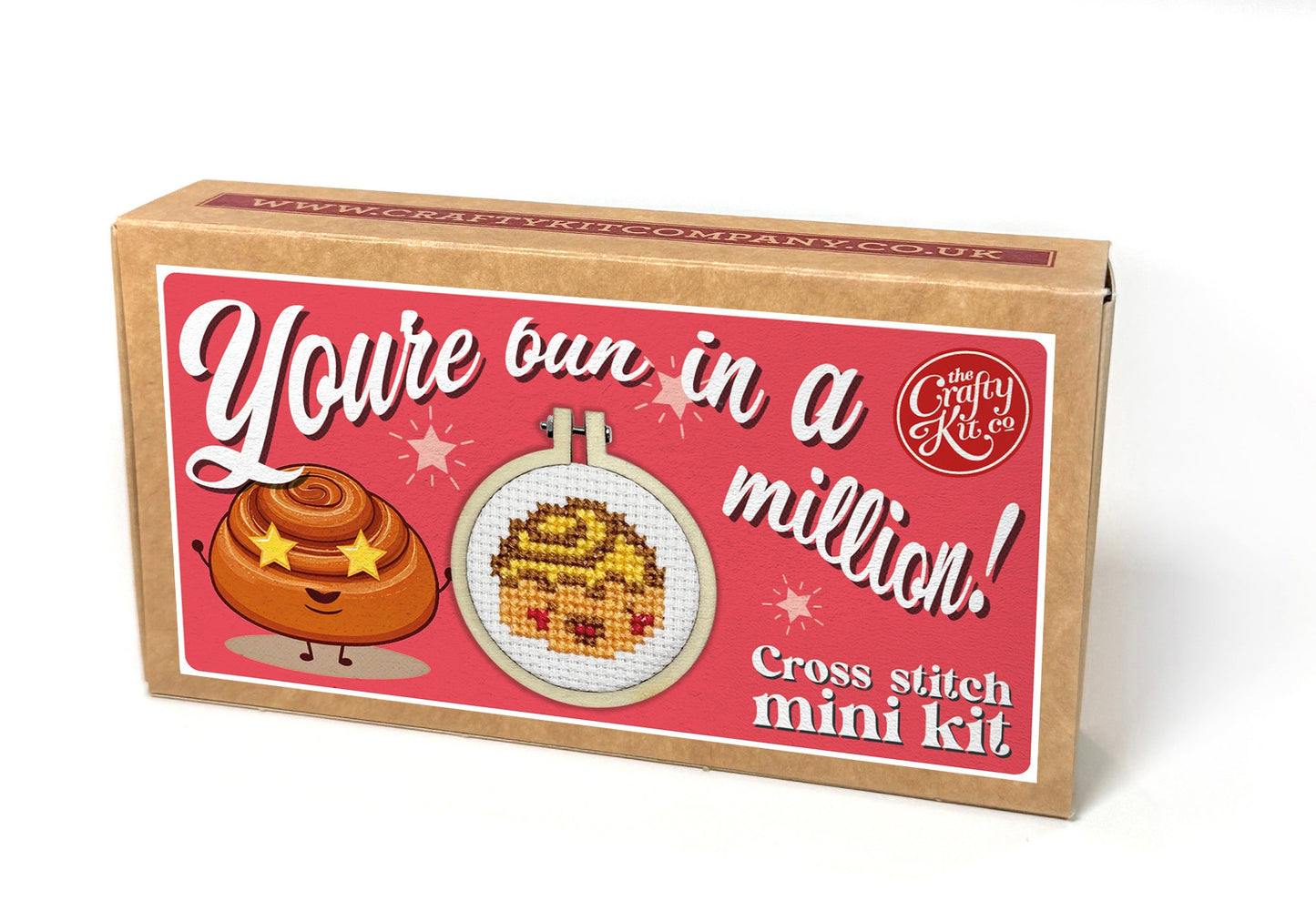 You're bun in a million! Mini Matchbox Cross Stitch Kit