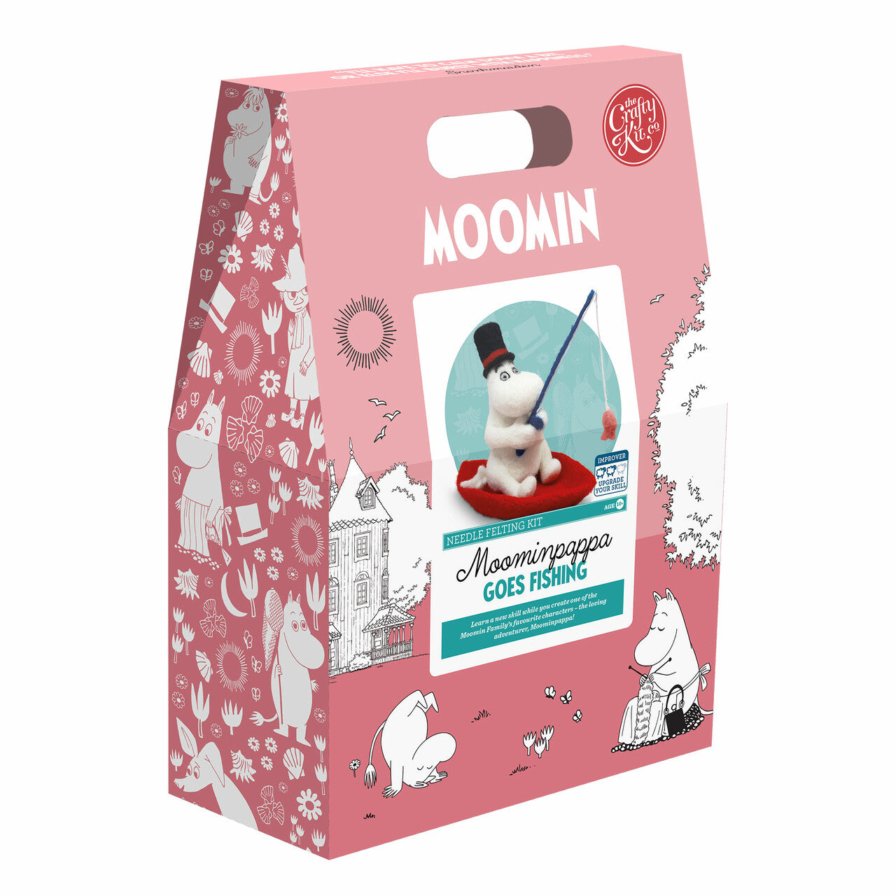 Moominpappa goes Fishing Needle Felting Craft Kit