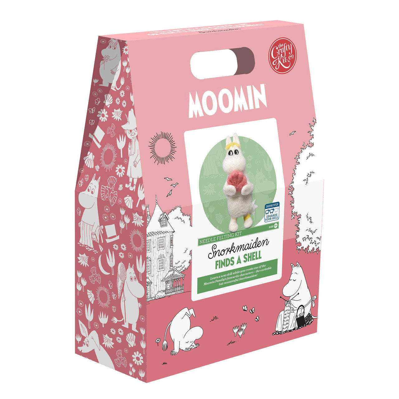 Moomin - Snorkmaiden Finds A Shell Needle Felting Craft Kit