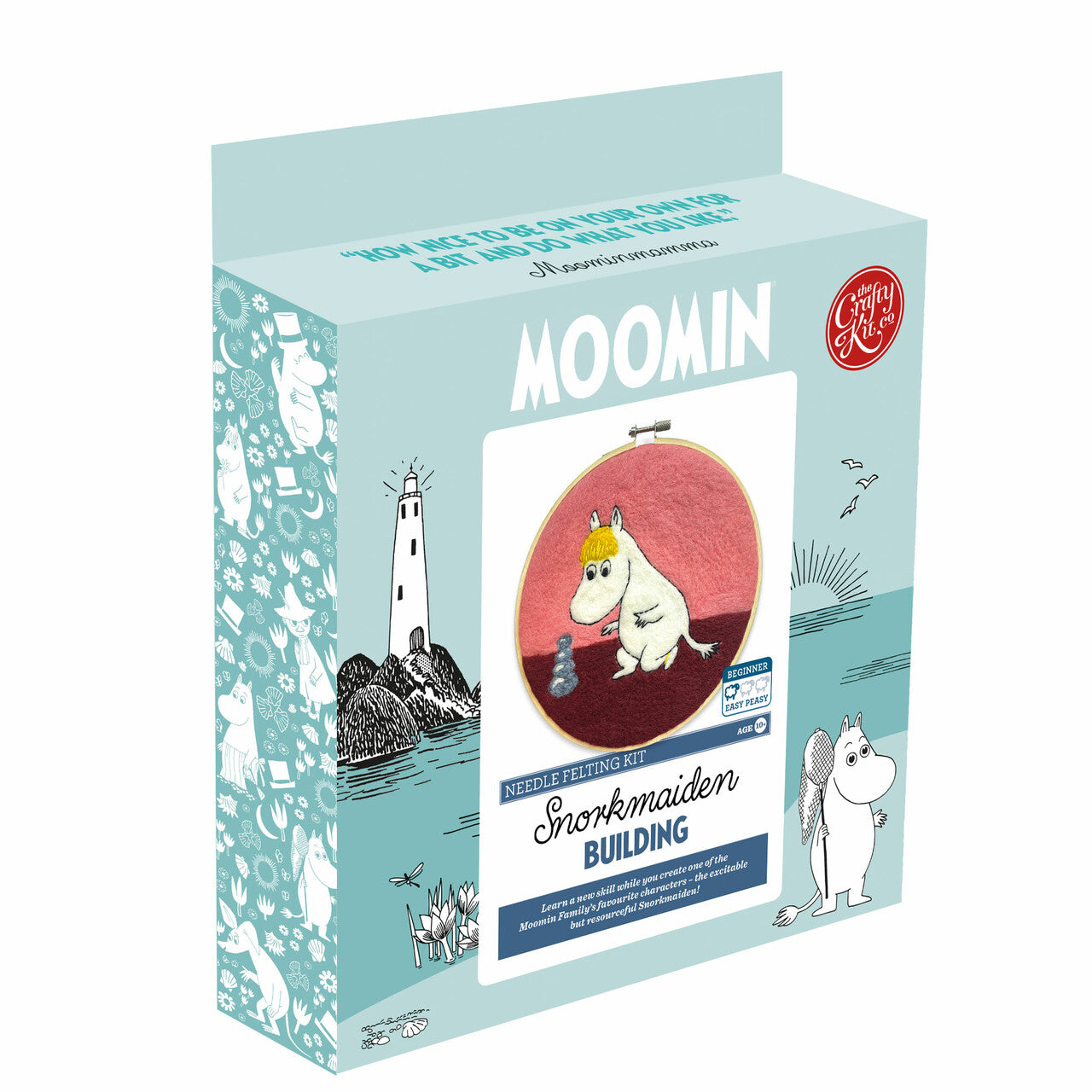 Moomin - Snorkmaiden Building Needle Felting Craft Kit