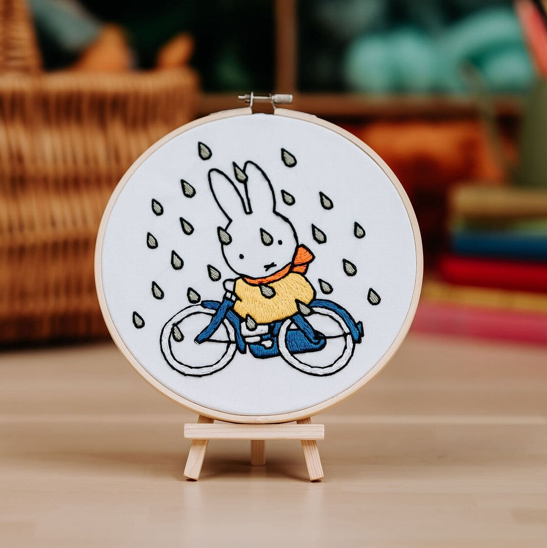 Miffy - Miffy Cycling Embroidery Kit