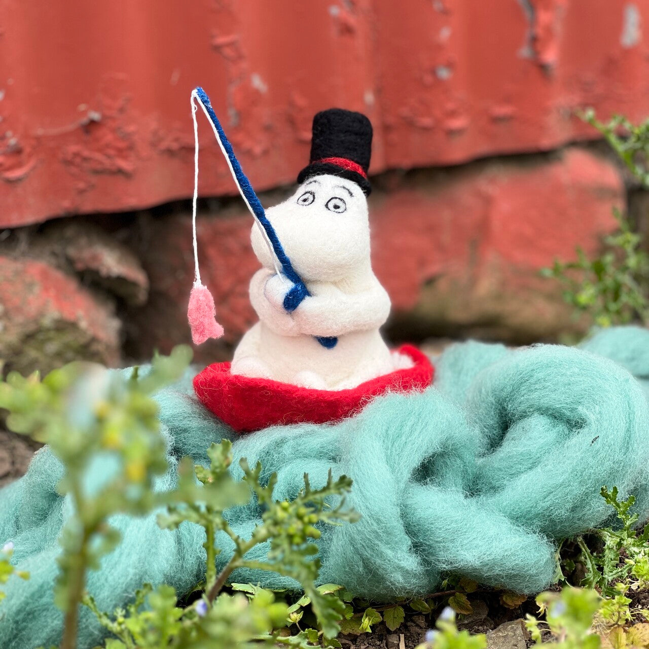 Moominpappa goes Fishing Needle Felting Craft Kit