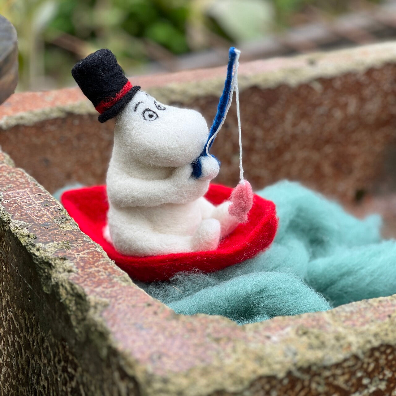 Moominpappa goes Fishing Needle Felting Craft Kit