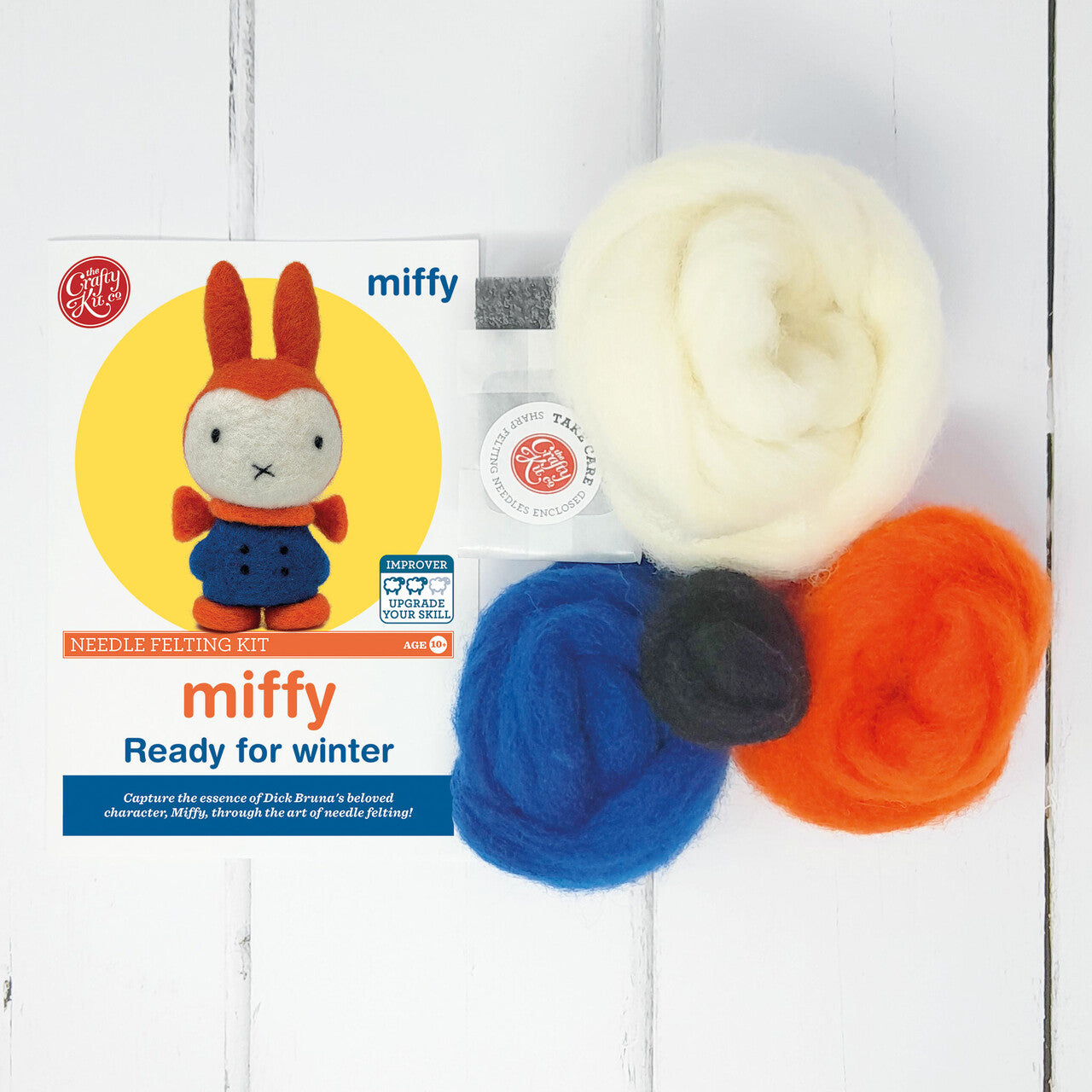Miffy - Miffy Ready for Winter Needle Felting Craft Kit