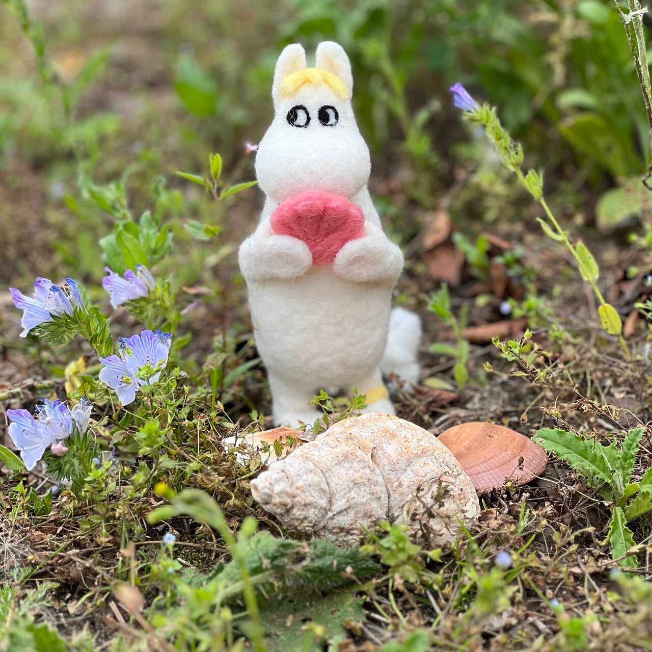 Moomin - Snorkmaiden Finds A Shell Needle Felting Craft Kit