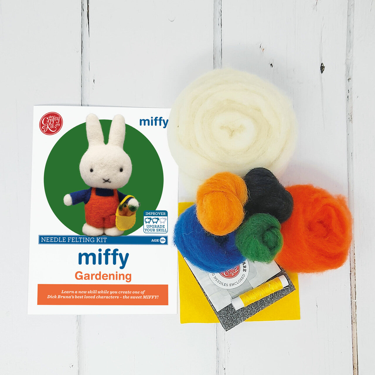 Miffy - Miffy Gardening Needle Felting Craft Kit