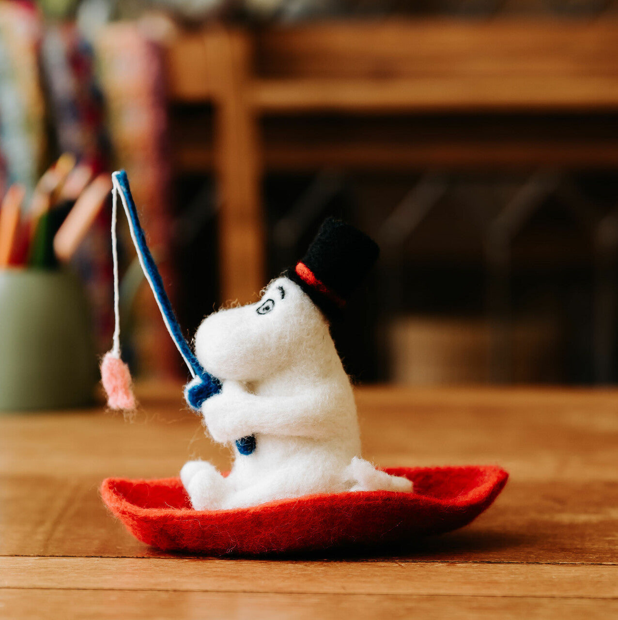 Moominpappa goes Fishing Needle Felting Craft Kit