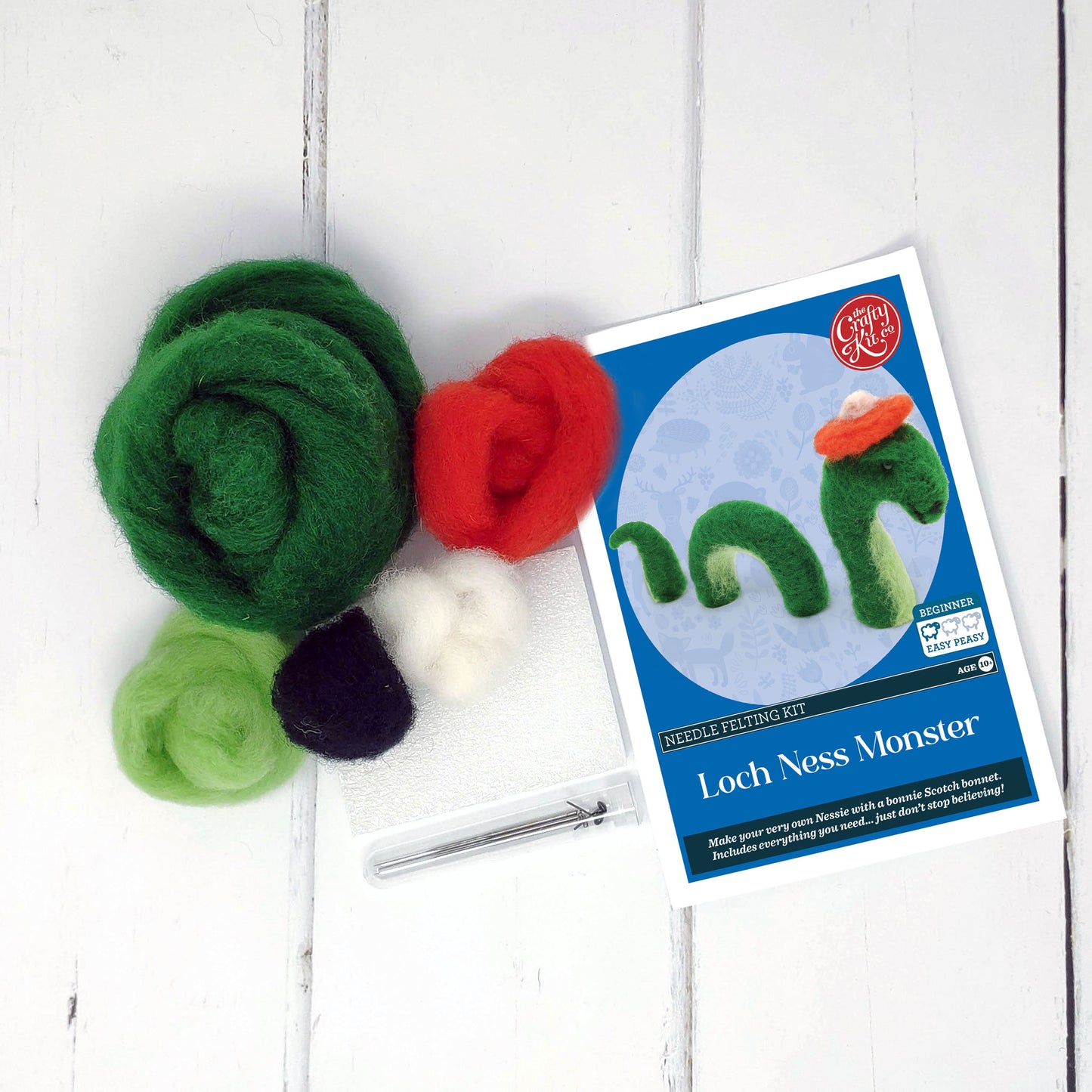 Loch Ness Monster Needle Felting Craft Kit