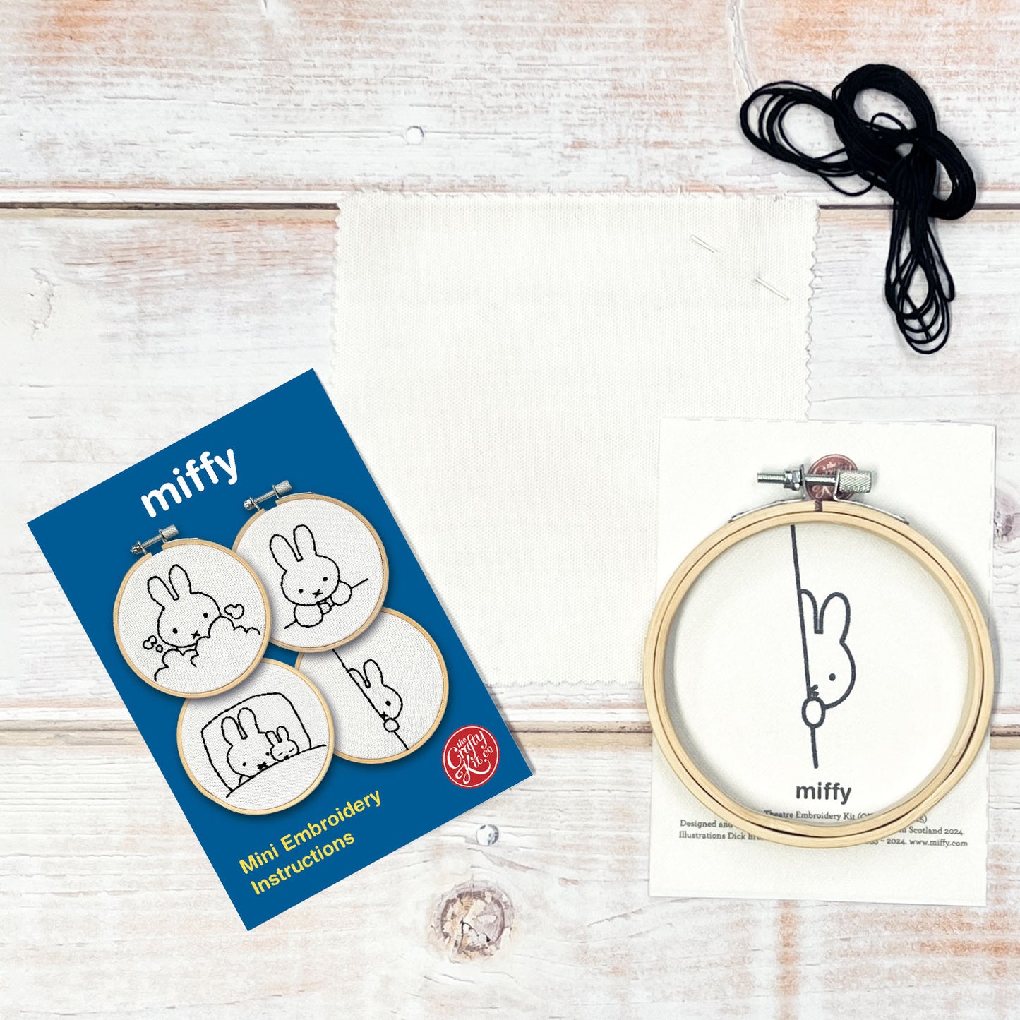 Miffy at The Theatre Mini Embroidery Kit