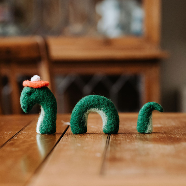 Loch Ness Monster Needle Felting Craft Kit