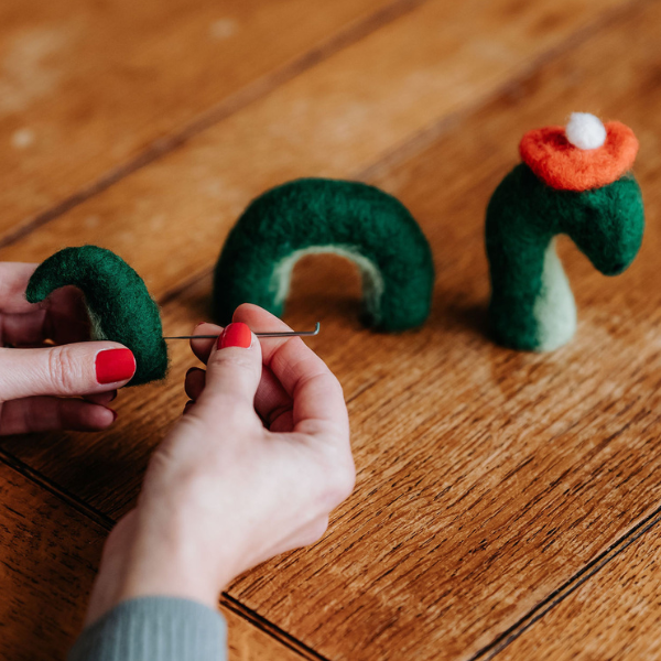 Loch Ness Monster Needle Felting Craft Kit
