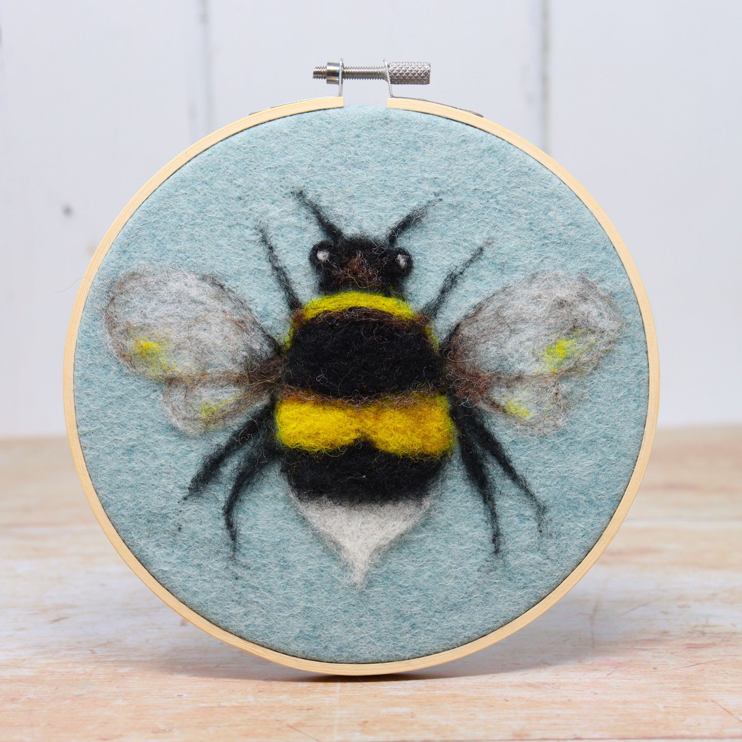 Bee in a Hoop Needle Felt Craft Kit