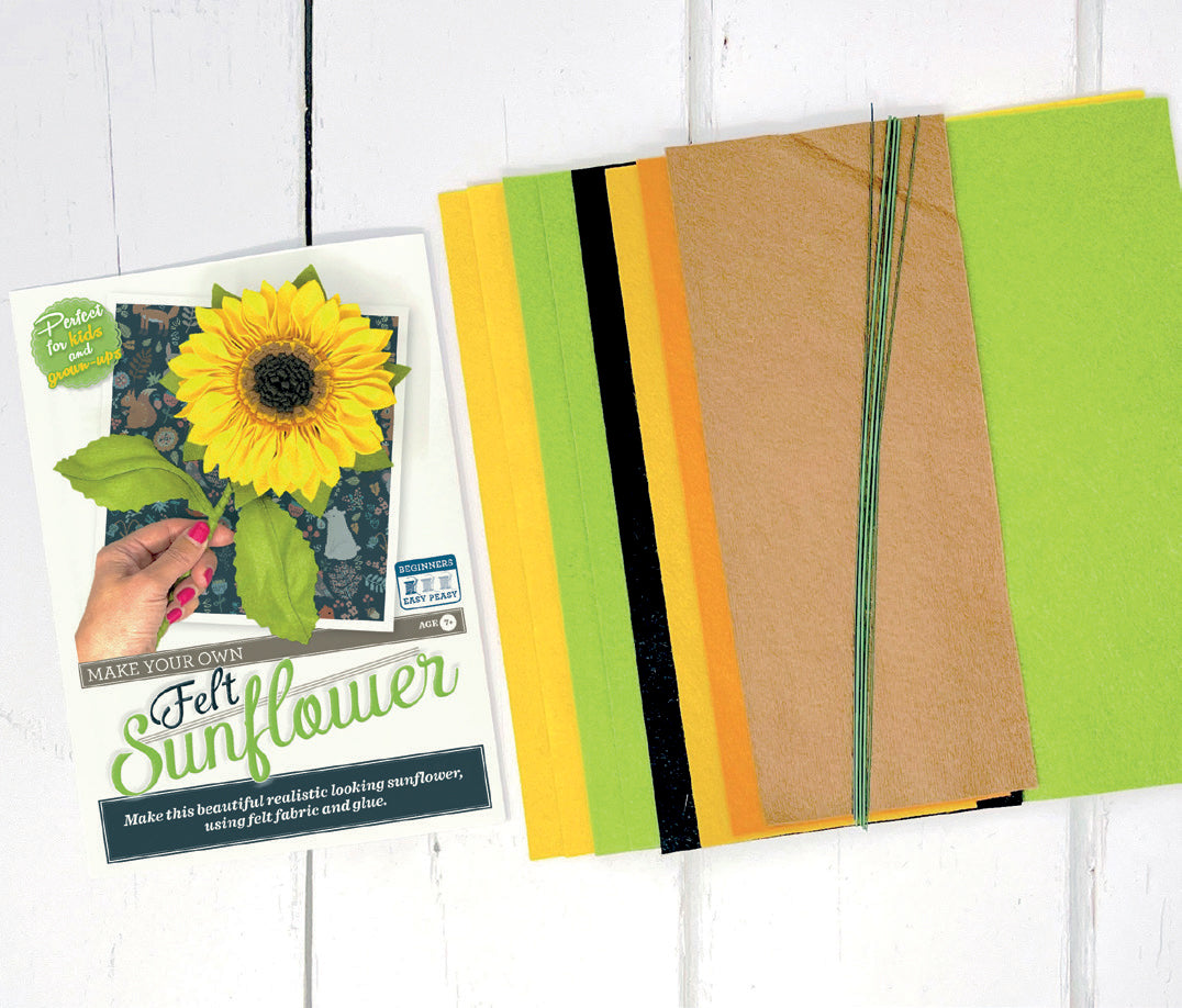 Felt Sunflower Craft Kit