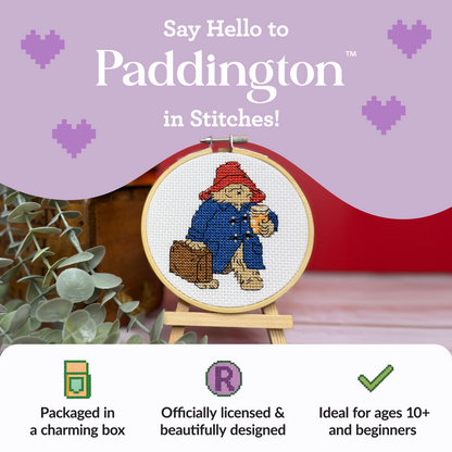 Paddington - The Journey Begins Mini Cross Stitch Kit
