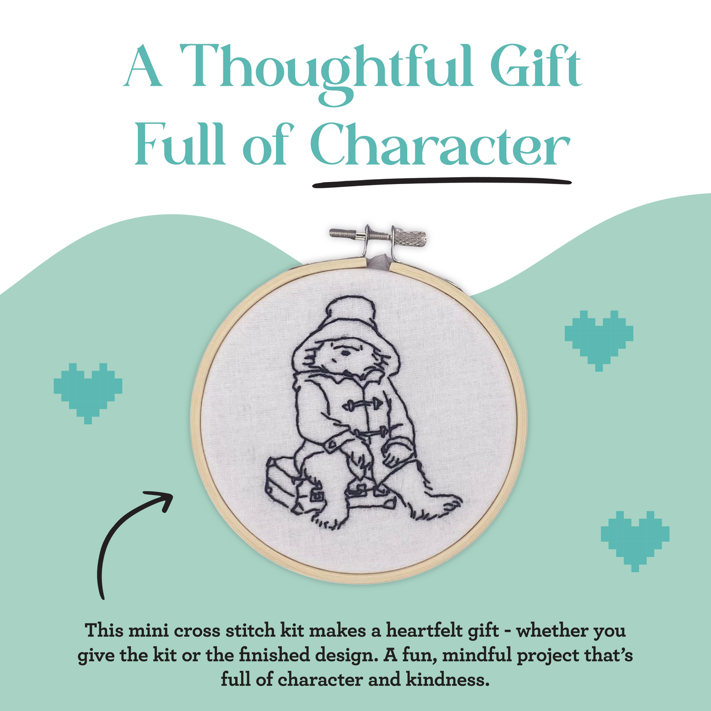 Paddington - At The Train Station Mini Embroidery Kit