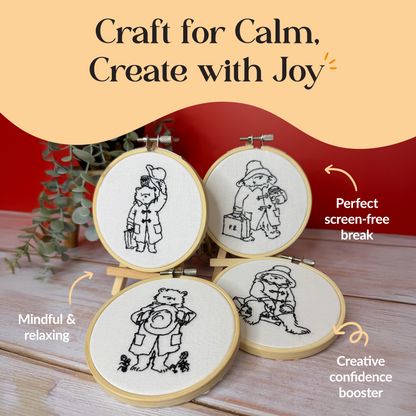 Paddington - At The Train Station Mini Embroidery Kit