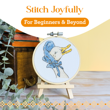 Beatrix Potter - Jemima Puddleduck Mini Cross Stitch Kit