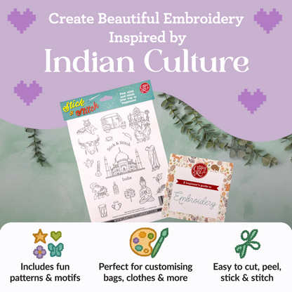 India Stick & Stitch Embroidery