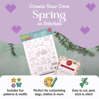 Spring Stick & Stitch Embroidery