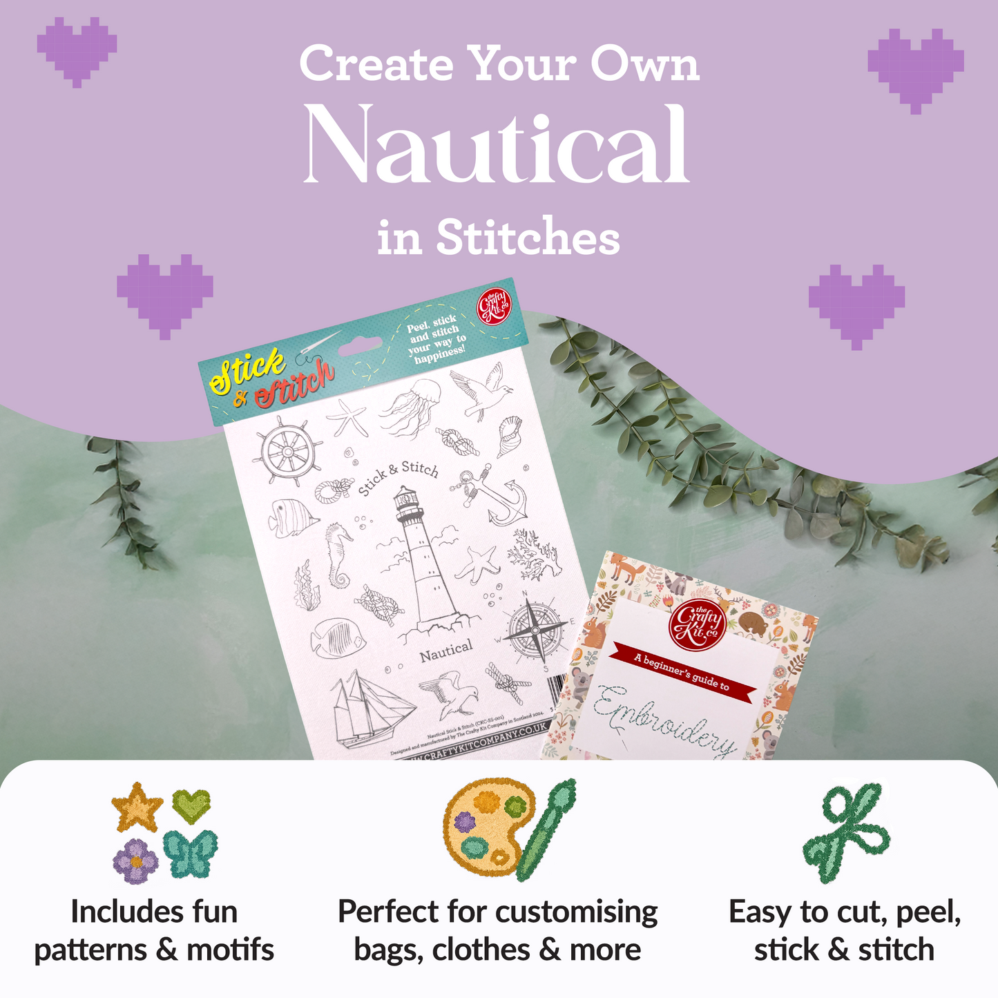 Nautical Stick & Stitch Embroidery