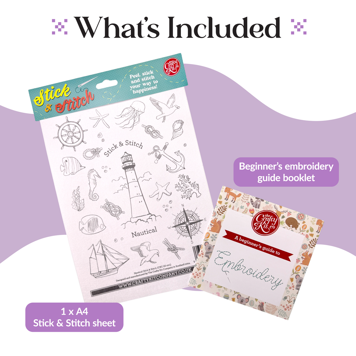 Nautical Stick & Stitch Embroidery