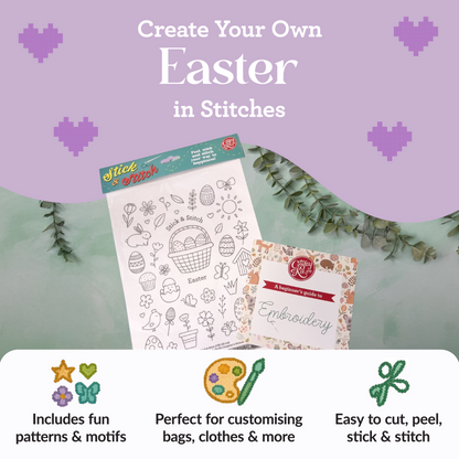 Easter Stick & Stitch Embroidery