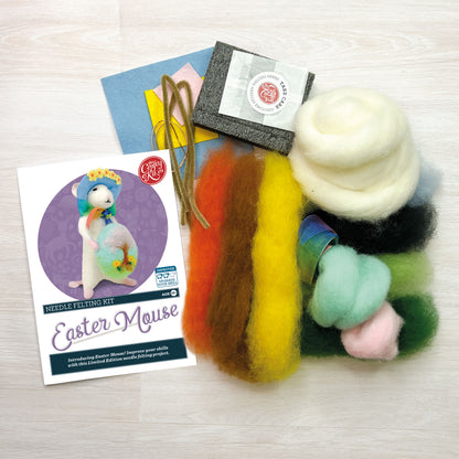 Easter Mouse Needle Felting Kit
