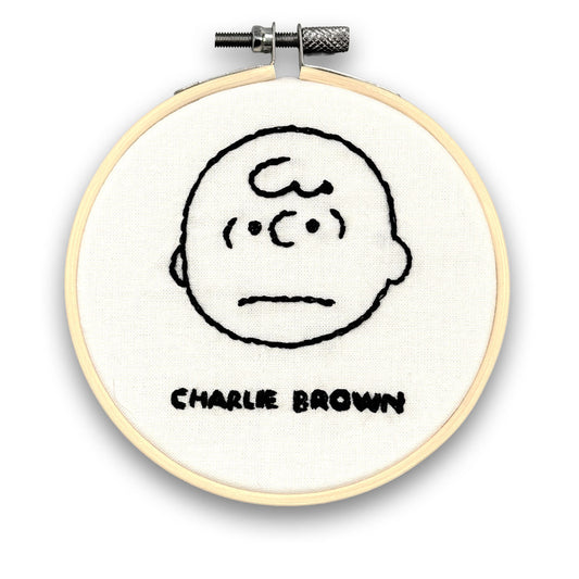 Peanuts - Charlie Brown Mini Embroidery Kit