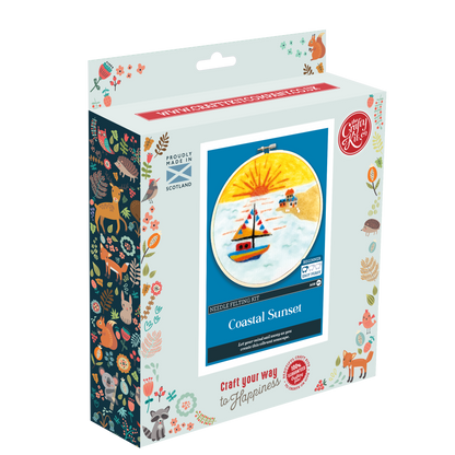 Coastal Sunset Needle Felting Kit