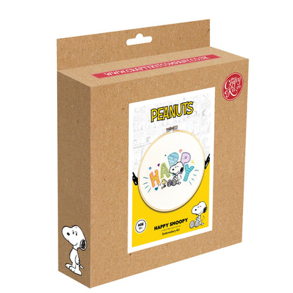 Peanuts - Happy Snoopy Embroidery Kit