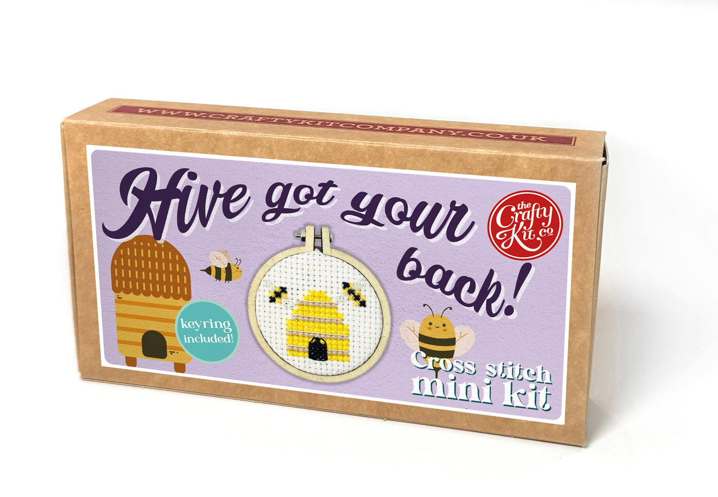 Sweeter than Honey! Mini Matchbox Cross Stitch Kit