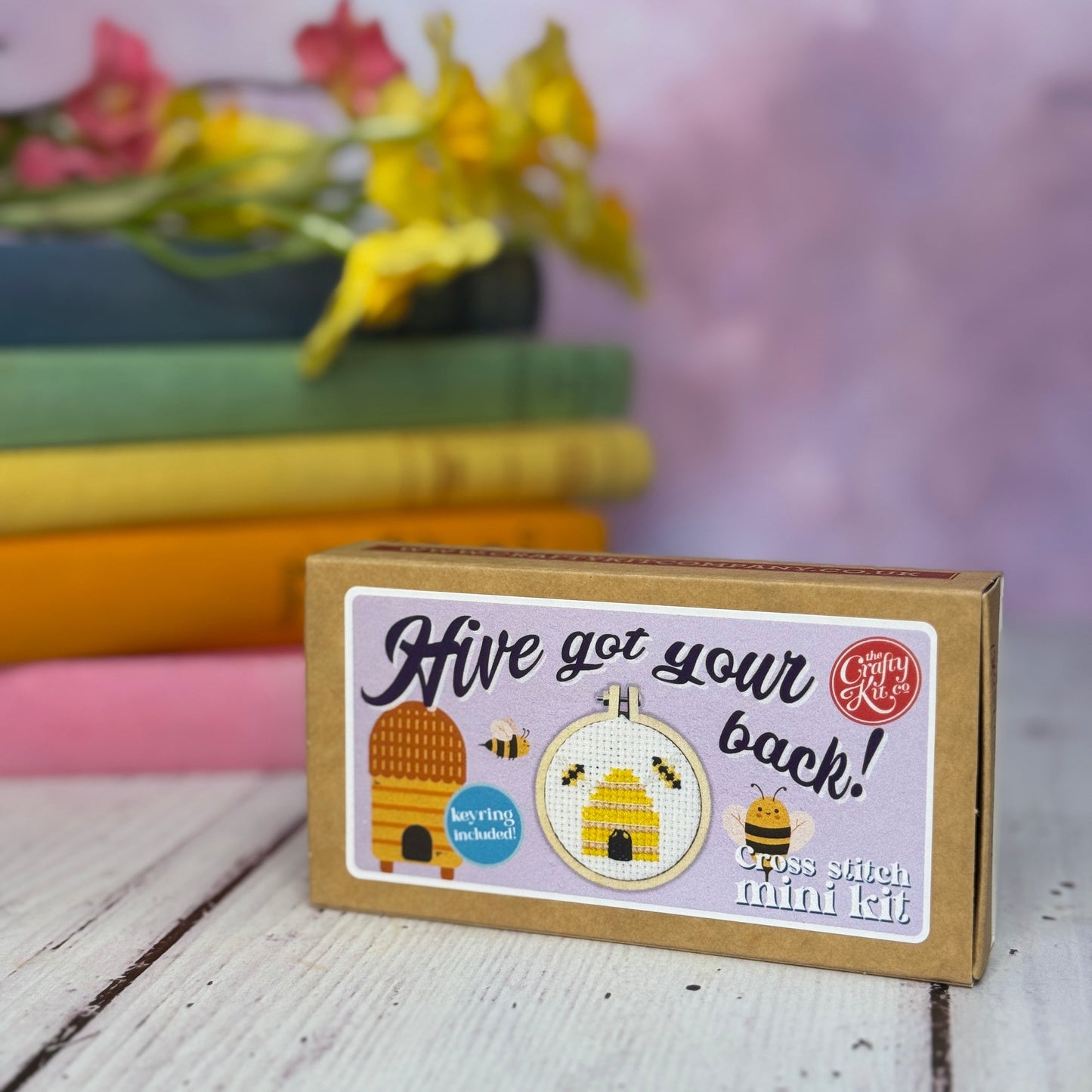 Sweeter than Honey! Mini Matchbox Cross Stitch Kit
