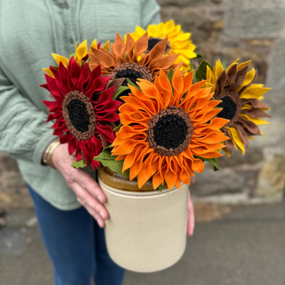 Van Gogh's Felt Sunflowers Kit