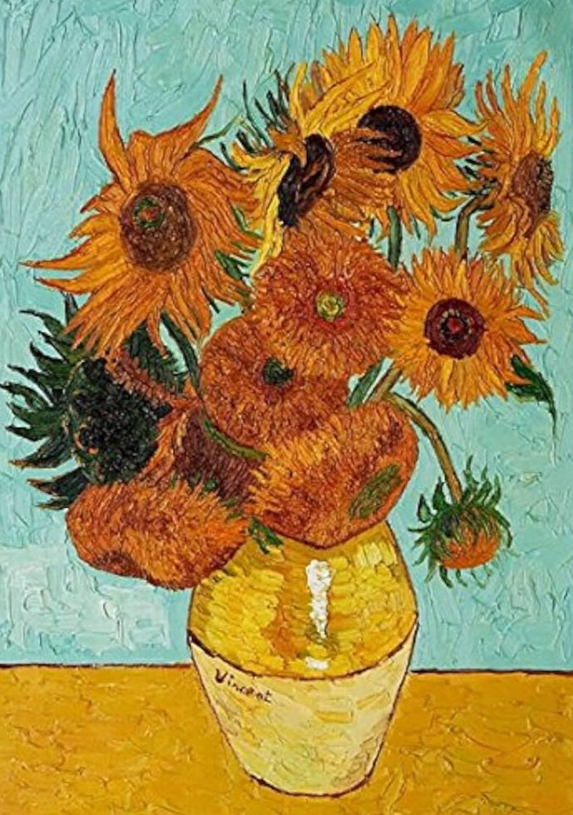 Van Gogh's Felt Sunflowers Kit