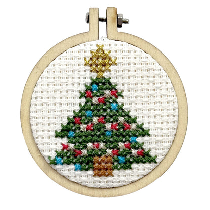I'm Pine-ing For You! Mini Matchbox Christmas Cross Stitch Kit