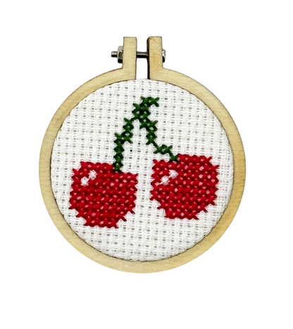 I love you cherry much! Mini Matchbox Cross Stitch Kit