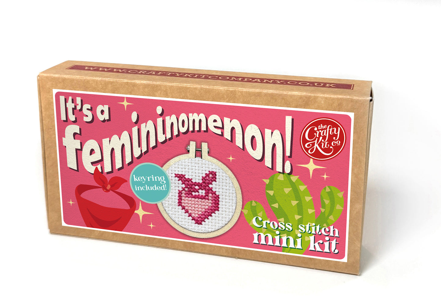It's a Femininomenon! Mini Matchbox Cross Stitch Kit
