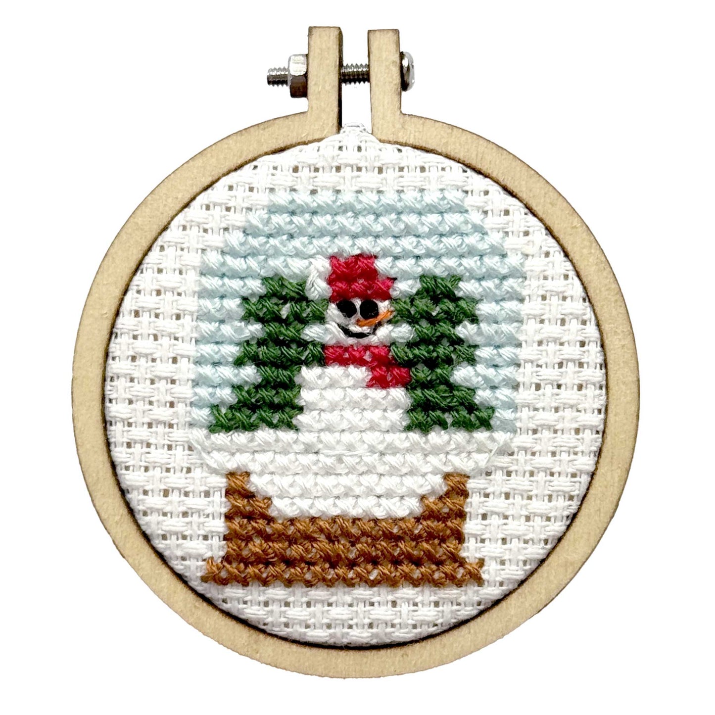 Let It Snow! Mini Matchbox Christmas Cross Stitch Kit