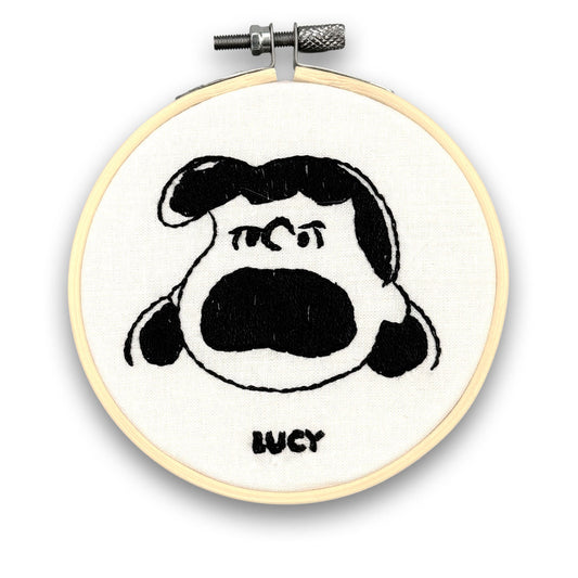 Peanuts - Lucy Mini Embroidery Kit