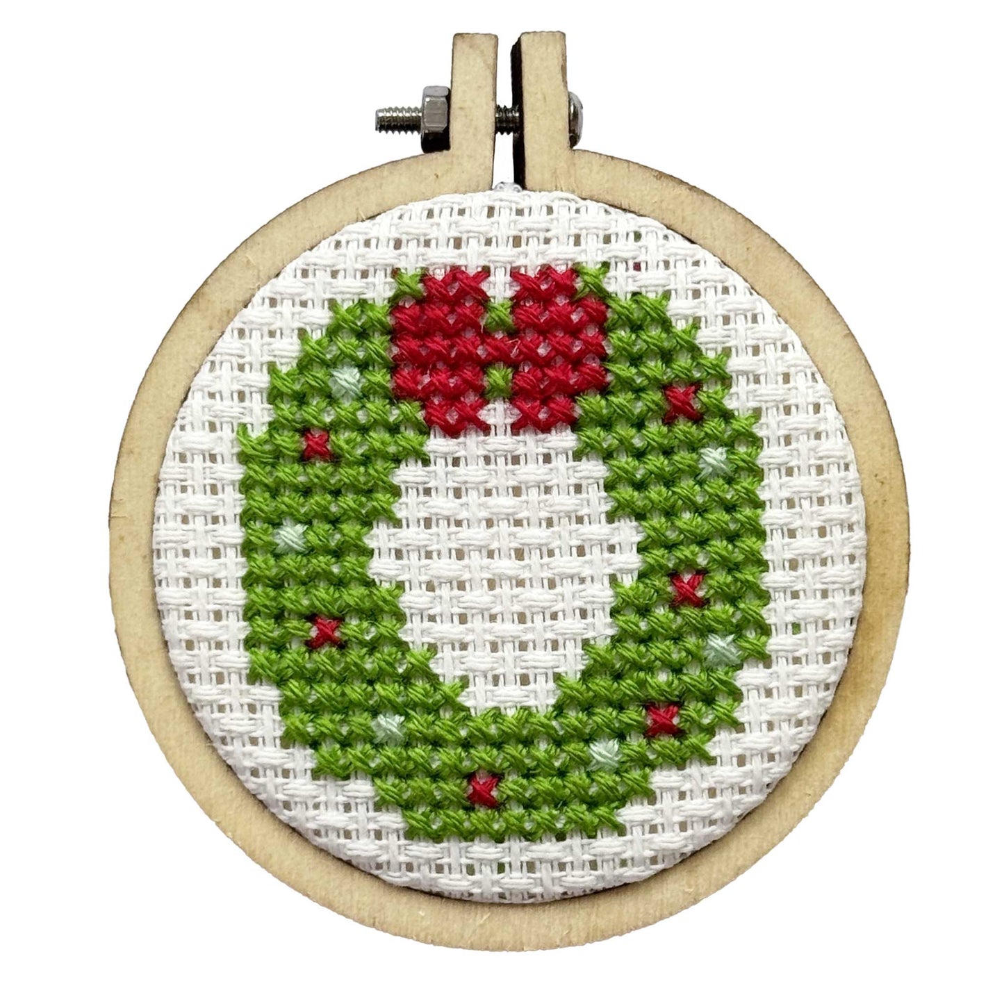 Merry Christmas Mini Matchbox Christmas Cross Stitch Kit