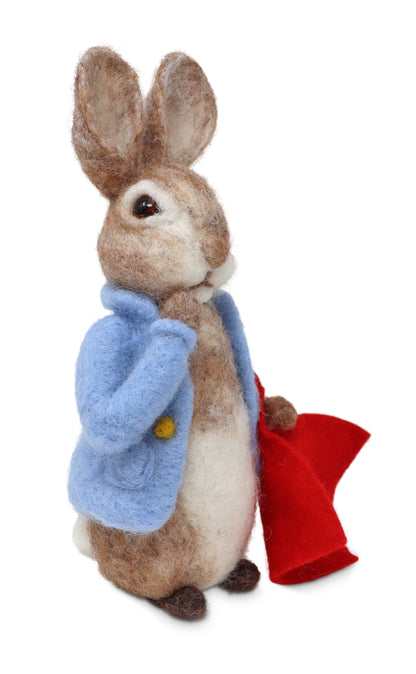 Beatrix Potter - Peter Rabbit and his Pocket Handkerchief Needle Felting Craft Kit