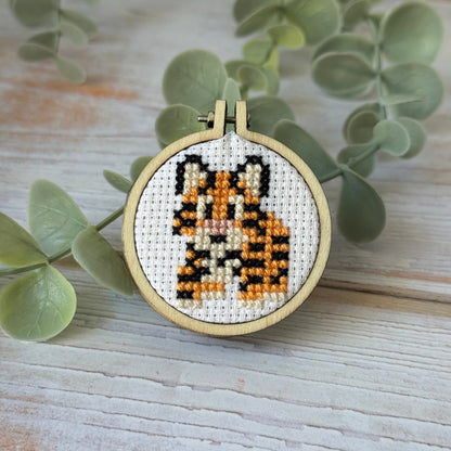 You're Grrreat! Mini Matchbox Cross Stitch Kit